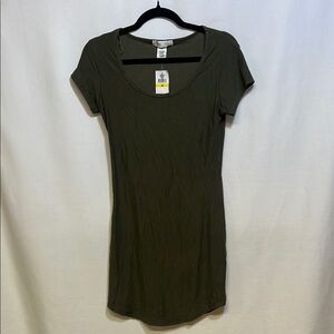 Planet Gold Short Sleeve Dress